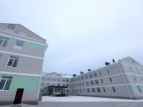 Открытие нового здания Повалихинской школы.